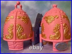 Polly Pocket CROWN PALACE + SPARKLE BALLERINA bundle 1996 Vintage Bluebird