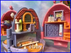 Polly Pocket CROWN PALACE + SPARKLE BALLERINA bundle 1996 Vintage Bluebird