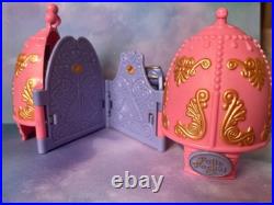 Polly Pocket CROWN PALACE + SPARKLE BALLERINA bundle 1996 Vintage Bluebird