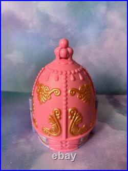 Polly Pocket CROWN PALACE + SPARKLE BALLERINA bundle 1996 Vintage Bluebird