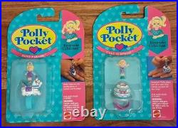 Polly Pocket Cake & Pony Ring Keepsake Collection NOC NRFP Vintage 1994 Lot