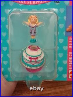 Polly Pocket Cake & Pony Ring Keepsake Collection NOC NRFP Vintage 1994 Lot