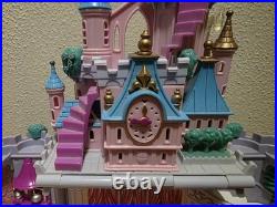 Polly Pocket Cinderella Enchanted Light Up Castle Vintage Bluebird