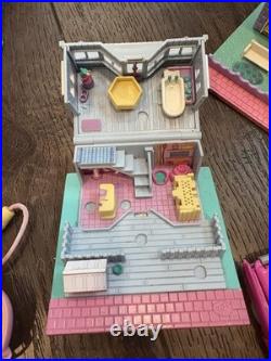 Polly Pocket Compacts Bluebird Toys 1990s Vintage Lot of 4 Incomplete Sets