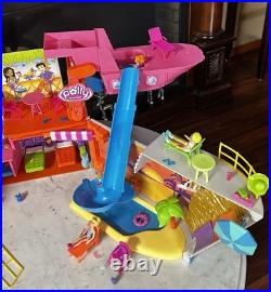 Polly Pocket Cruise Ship Lot Accessories Comes With The Original Box