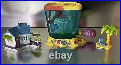 Polly Pocket DOLPHIN ISLAND Playset COMPLETE 1996 Bluebird Rare VARIATION