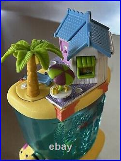 Polly Pocket DOLPHIN ISLAND Playset COMPLETE 1996 Bluebird Rare VARIATION