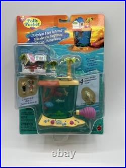 Polly Pocket DOLPHIN ISLAND Playset NEW SEALED 1996 Vintage Bluebird VARIATION Polly Pocket DOLPHIN ISLAND Playset NEW SEALED 1996 Vintage Bluebird VARIATION