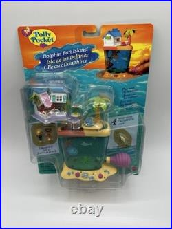 Polly Pocket DOLPHIN ISLAND Playset NEW SEALED 1996 Vintage Bluebird VARIATION Polly Pocket DOLPHIN ISLAND Playset NEW SEALED 1996 Vintage Bluebird VARIATION