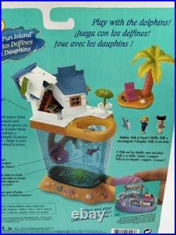Polly Pocket DOLPHIN ISLAND Playset NEW SEALED 1996 Vintage Bluebird VARIATION Polly Pocket DOLPHIN ISLAND Playset NEW SEALED 1996 Vintage Bluebird VARIATION