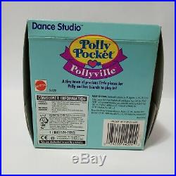 Polly Pocket Dance Studio 1995 Vintage NEW Sealed Bluebird Pollyville NIB 14529