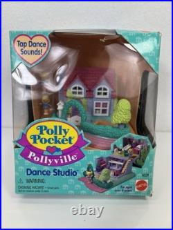 Polly Pocket Dance Studio Pollyville #14529 1995 Vintage NEW