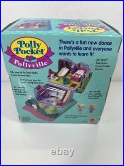 Polly Pocket Dance Studio Pollyville #14529 1995 Vintage NEW