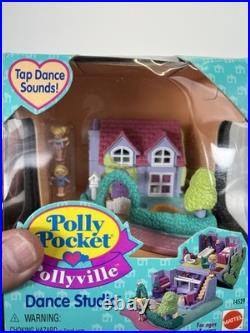 Polly Pocket Dance Studio Pollyville #14529 1995 Vintage NEW