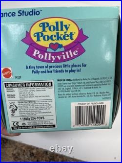 Polly Pocket Dance Studio Pollyville #14529 1995 Vintage NEW