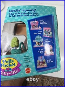 Polly Pocket Dance Studio Pollyville #14529 1995 Vintage NEW