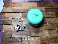 Polly Pocket Dazzling Dressmaker Ring Compact Case NO DOG Bluebird 1991