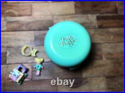 Polly Pocket Dazzling Dressmaker Ring Compact Case NO DOG Bluebird 1991