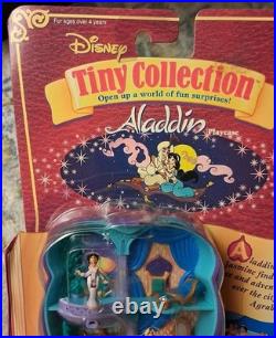 Polly Pocket Disney Aladdin Tiny Collection Compact Bluebird 1995 Vintage NIP