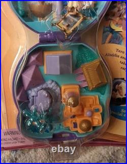 Polly Pocket Disney Aladdin Tiny Collection Compact Bluebird 1995 Vintage NIP