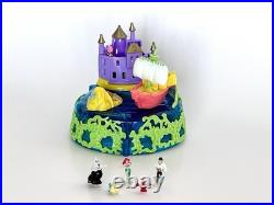 Polly Pocket Disney Ariel Under Sea Kingdom Little Mermaid COMPLETE 5 Figures