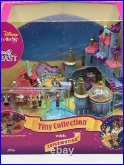 Polly Pocket Disney BEAUTY & The BEAST BELLE Playset 1995 Vintage Bluebird NEW