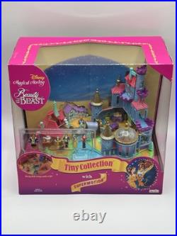 Polly Pocket Disney BEAUTY & The BEAST BELLE Playset 1995 Vintage Bluebird NEW