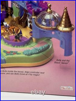 Polly Pocket Disney BEAUTY & The BEAST BELLE Playset 1995 Vintage Bluebird NEW