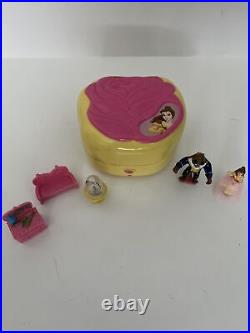 Polly Pocket Disney Beauty & Beast Pretty Ever After Playcase Compact & Access