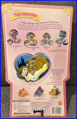 Polly Pocket Disney Beauty and the Beast Tiny Collection Playcase 1995 Sealed