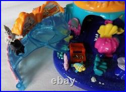 Polly Pocket Disney Bundle Ariel Undersea Kingdom (100%) and Mermaid Compact