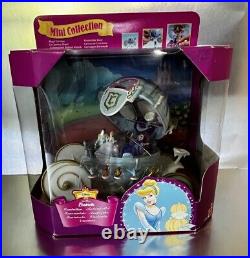 Polly Pocket Disney CINDERELLA ROYAL CARRIAGE Vintage Bluebird NEW