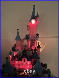Polly Pocket Disney Cinderella Castle 100% COMPLETE Lights Up