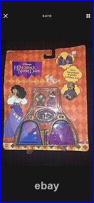 Polly Pocket Disney Locket lot of 9 Unopened COMPLETE Vintage ORIGINAL Packaging