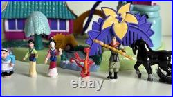 Polly Pocket Disney MULAN's BRAVE JOURNEY Playset 1997 Vintage Bluebird 100%