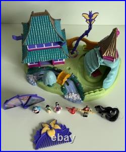 Polly Pocket Disney MULAN's BRAVE JOURNEY Playset 1997 Vintage Bluebird 100%