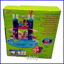 Polly Pocket Doll Set Wild Waves Castle Color Change Vintage Mattel 2003 New