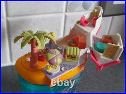 Polly Pocket Dolphin Island 2 original figures works 1996 vintage rare