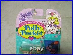 Polly Pocket Easter Fun Locket Target Special Edition Vintage 1995 NIP Bluebird