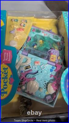 Polly Pocket Enchanted Storybook SPARKLING MERMAID Playset 1995 Vintage G1N
