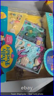 Polly Pocket Enchanted Storybook SPARKLING MERMAID Playset 1995 Vintage G1N