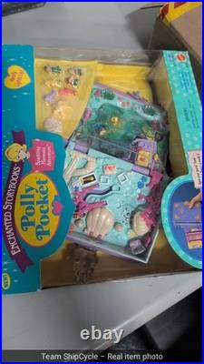 Polly Pocket Enchanted Storybook SPARKLING MERMAID Playset 1995 Vintage G1N