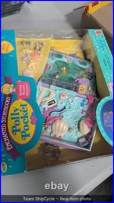 Polly Pocket Enchanted Storybook SPARKLING MERMAID Playset 1995 Vintage G1N