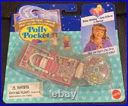 Polly Pocket Enchanted Storybooks Glitter Wedding Locket New Storybook on card