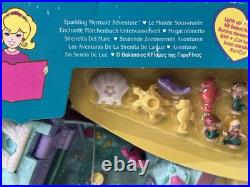 Polly Pocket Enchanted Storybooks SPARKLING MERMAID Adventure NIP 1995 Vintage