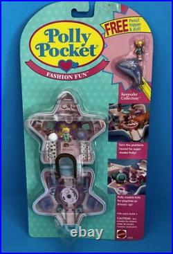 Polly Pocket FASHION FUN Playset 1992 Vintage Bluebird MOC NIP New Sealed