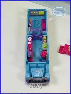 Polly Pocket FLOWER CAFE ON THE GO 1996 Vintage Bluebird 100% COMPLETE