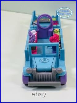 Polly Pocket FLOWER CAFE ON THE GO 1996 Vintage Bluebird 100% COMPLETE