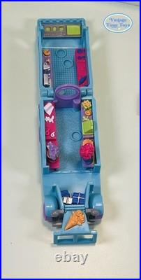 Polly Pocket FLOWER CAFE ON THE GO 1996 Vintage Bluebird 100% COMPLETE