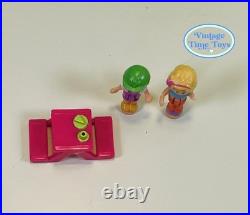 Polly Pocket FLOWER CAFE ON THE GO 1996 Vintage Bluebird 100% COMPLETE